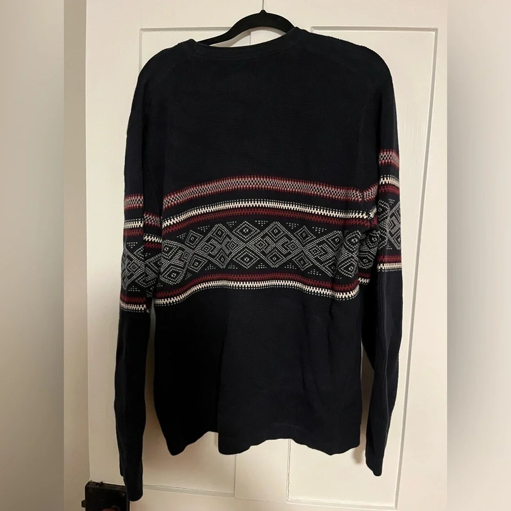Vintage Eddie Bauer Sport Navy Blue Crew neck sweater XL - Picture 3 of 3